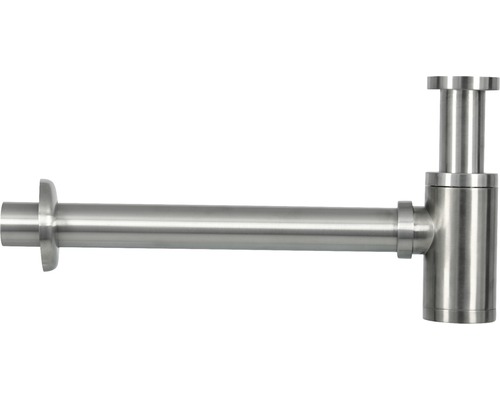 Sifon design pentru lavoar 1 1/4" crom mat-0