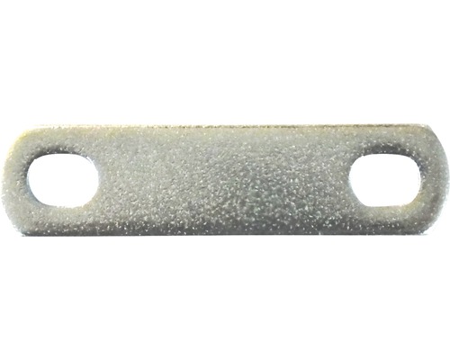 Plăcuțe pentru coliere tip U cu șurub Dresselhaus M8 55x20 mm oțel zincat, 100 bucăți