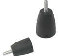 Șuruburi metrice cu cap cilindric manual Dresselhaus 8x20 mm Ø32mm oțel & plastic negru, 10 bucăți
