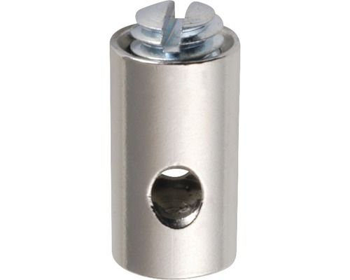 Cilindru cu bolț Dresselhaus Ø5,5x10 mm oțel nichelat, pachet 20 bucăți, pentru șufe metalice Ø2,2 mm