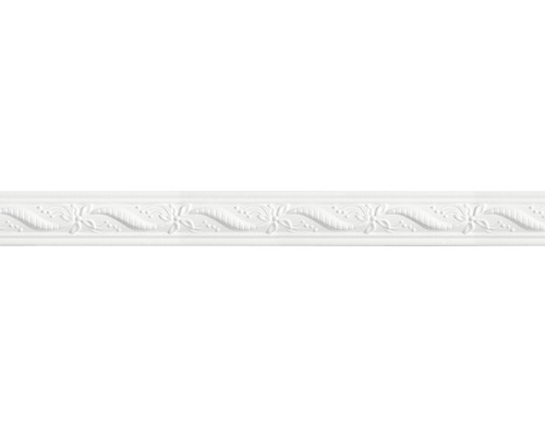 Baghetă polistiren expandat G22 albă 4x4x 200 cm