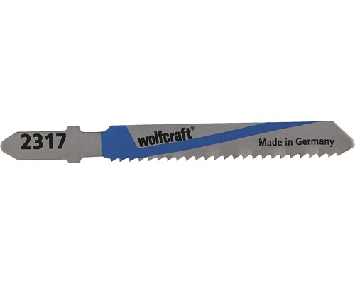 Pânze fierăstrău pendular Wolfcraft 2317 75/50 mm, pentru aluminiu, pachet 2 bucăți-0