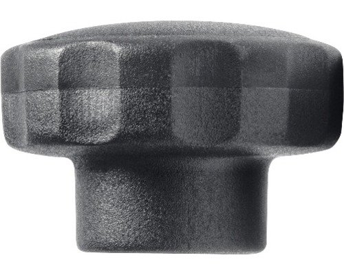 Piulițe înfundate Dresselhaus M10 Ø40mm oțel & plastic negru, 20 bucăți, pentru înfiletare manuală-0