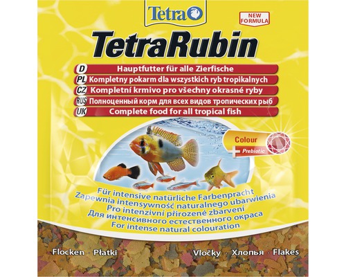 Hrană pentru pești Tetra Rubin plic, 12 g