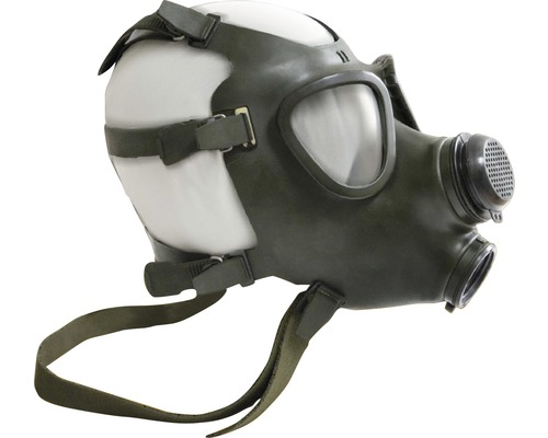 Mască de protecție industrială Romcarbon M74, cu bretele