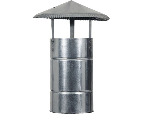 Pălărie burlan din tablă zincată Ø 120 mm-0