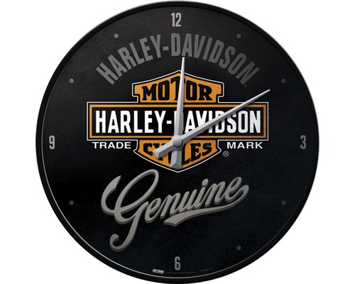 Ceas perete Harley-Davidson Genuine Ø 31 cm-0