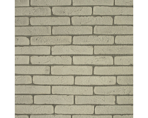 Cărămidă aparentă Old Brick 01, 6,5x29 cm, alb