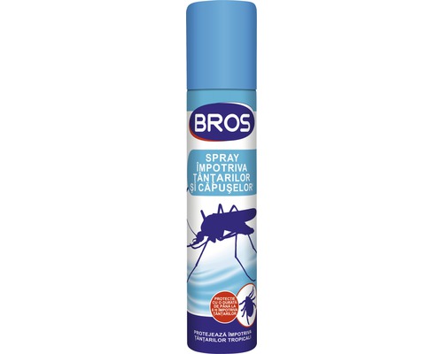 Spray Bros aerosol impotriva tantarilor/capuselor, 90 ml