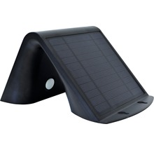 Aplică solară cu LED Luceco 400 lumeni 4000K, senzor de mișcare, plastic negru-thumb-4