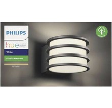 Aplică Philips Hue Lucca E27 9W, bec LED inclus, pentru exterior IP44, antracit-thumb-5