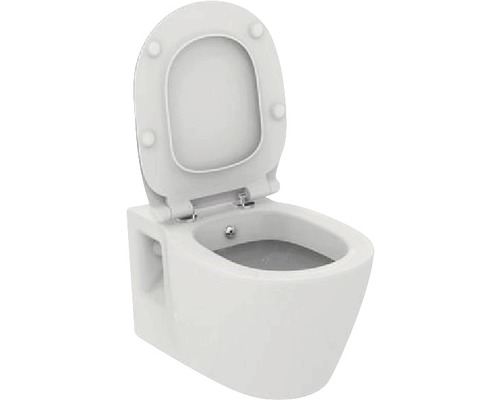 Ideal STANDARD Vas WC suspendat Connect, cu funcție de bideu, evacuare orizontală, alb