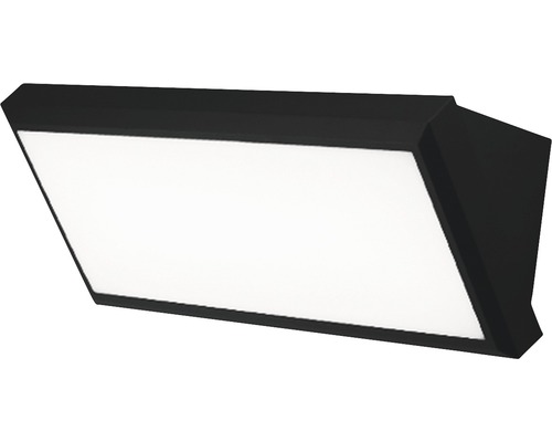 Aplică cu LED integrat Girona 12W 1080 lumeni, pentru exterior IP65, negru