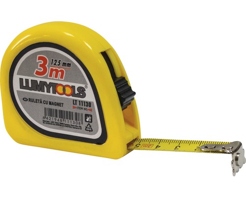 Ruletă Lumy Tools Standard 3m LT11130