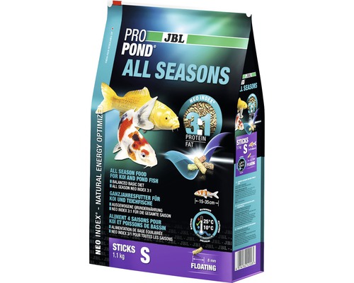 Mâncare pentru pești JBL ProPond All Seasons S, 1,1kg