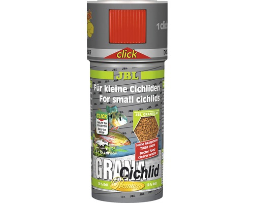 Mâncare pentru pești JBL Grana Cichlid (CLICK), 100 ml