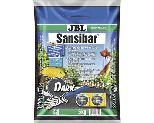 Nisip JBL Sansibar BLACK, 5 kg