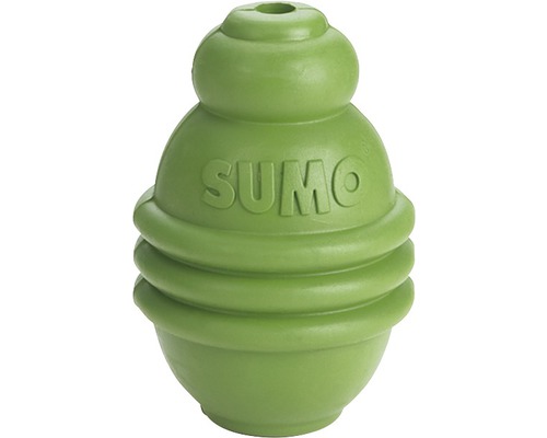 Jucărie pentru câini, Sumo Play, 8 x 8 x 12 cm, verde
