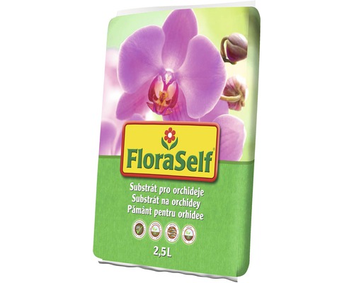 Floraself Pământ pentru orhidee 2,5 l