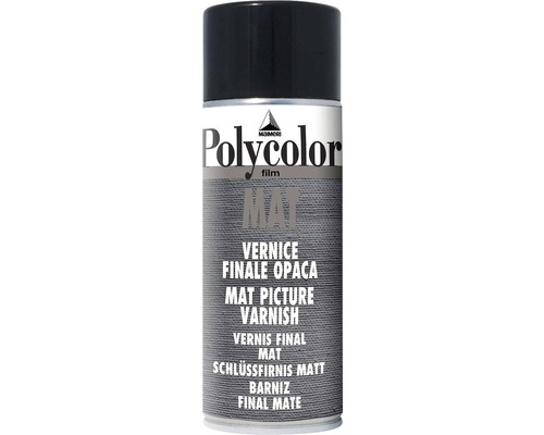 Vernis final mat spray Polycolor Maimeri 400 ml