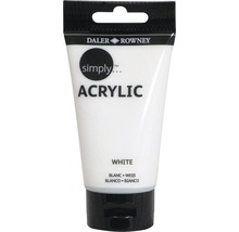 Culoare acrilică Simply alb 250 ml-thumb-0