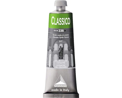 Culoare ulei Classico Maimeri 336 Chrome Oxide Green 60 ml