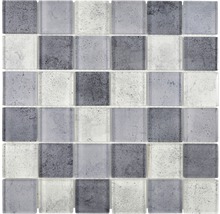 Mozaic XCM Moon 24 quadrat mix gri 29,8x29,8 cm-thumb-0
