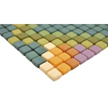 Mozaic Cuba MC2 Quadrat mix verde mat 31,1x24,6 cm-thumb-2