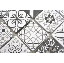 Mozaic Quadrat black&white 30x30 cm-thumb-3