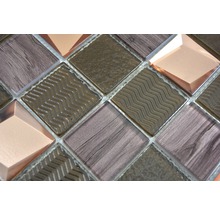 Mozaic Beach Quadrat bronze 29,8x29,8 cm-thumb-3