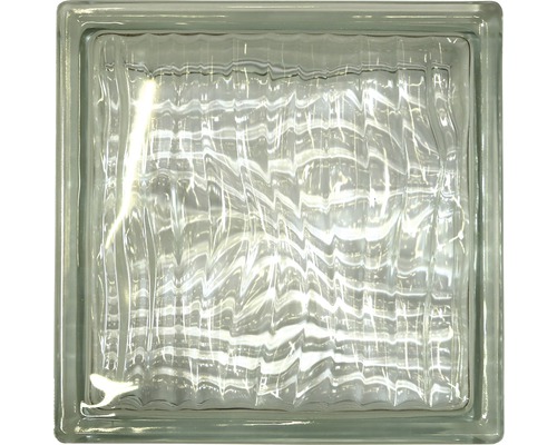 Cărămidă de sticlă SEVES GLASSBLOCK 19x19x8 cm valuri-0