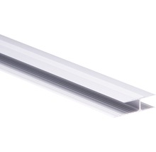 Profil de conectare H aluminiu argintiu 90 cm-thumb-0