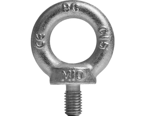 Șuruburi metrice cu inel de ridicare Dresselhaus M10 oțel zincat, 10 bucăți-0