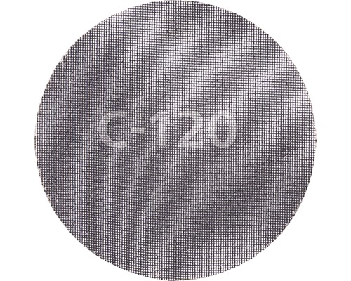 Discuri tip plasă pentru șlefuit pereți Wolfcraft Ø225 mm, granulație 120, pentru glet/gipscarton, pachet 5 bucăți