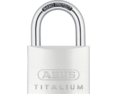 Lacăt aluminiu Abus Titalium 60mm, belciug Ø9,5mm, 2 chei-0