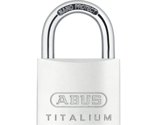Lacăt aluminiu Abus Titalium 45mm, belciug Ø7mm, 2 chei-0