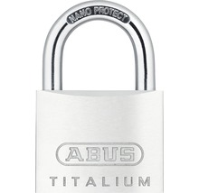 Lacăt aluminiu Abus Titalium 50mm, belciug Ø8mm, 2 chei-thumb-0