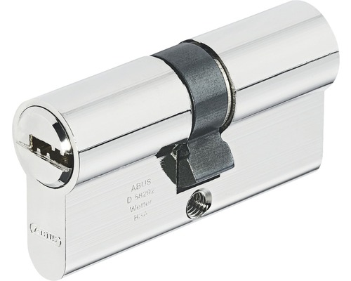Cilindru de siguranță dublu Abus D45N 30/30 mm, 5 chei, protecție anti-găurire-0