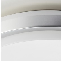 Plafonieră cu LED integrat Devora 12W 900 lumeni, Ø28 cm, pentru exterior IP54, argintiu/alb-thumb-6