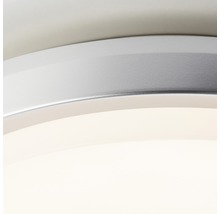 Plafonieră cu LED integrat Devora 12W 900 lumeni, Ø28 cm, pentru exterior IP54, argintiu/alb-thumb-7