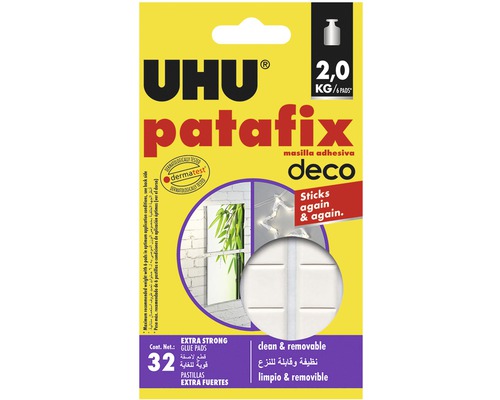 Tablete de adeziv UHU Patafix Homedeco, 32 buc.