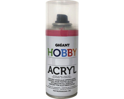 Culoare acrilică spray Ghiant Hobby 112 Pink 150 ml-0