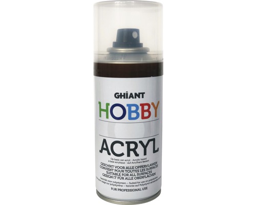 Culoare acrilică spray Ghiant Hobby Black 150 ml-0