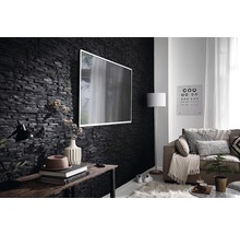 Panou decorativ Ultralight Benevento negru 18,7x57,4 cm-thumb-4