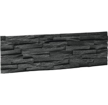 Panou decorativ Ultralight Benevento negru 18,7x57,4 cm-thumb-1