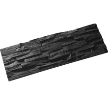 Panou decorativ Ultralight Benevento negru 18,7x57,4 cm-thumb-2