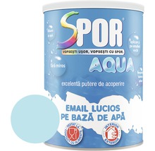 Email lucios pe bază de apă Spor Aqua bleu 0,7 l-thumb-0