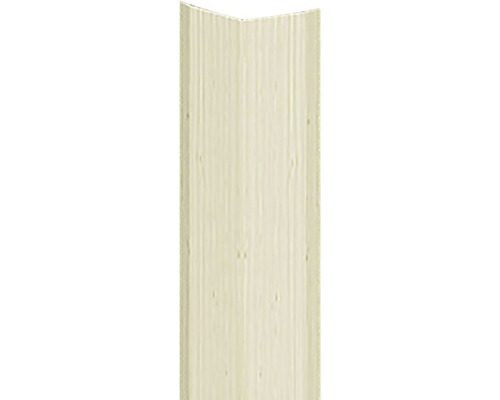 Cornier flexibil din PVC laturi egale 25x25 mm 2,75 m arțar alb LCF257.153-0