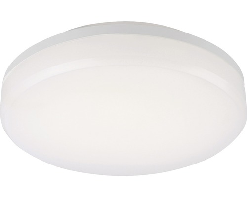 Plafonieră cu LED integrat Leon 15W 1350 lumeni, Ø20 cm, pentru exterior IP44, albă-0
