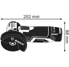Polizor unghiular fără acumulator Bosch Professional GWS12V-76 12V 76mm, incl. accesorii & valiză L-BOXX 102-thumb-4